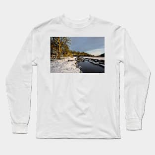 Winter's day near the Seaton Burn Long Sleeve T-Shirt